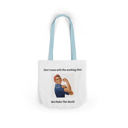 Canvas Tote Bag, 5-Color Straps