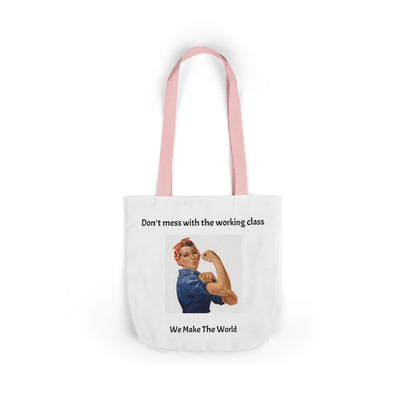 Canvas Tote Bag, 5-Color Straps