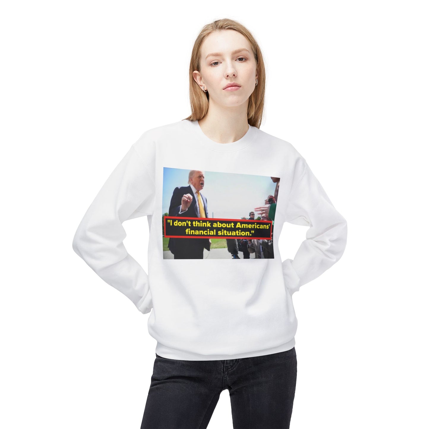 Unisex Midweight Softstyle Fleece Crewneck Sweatshirt