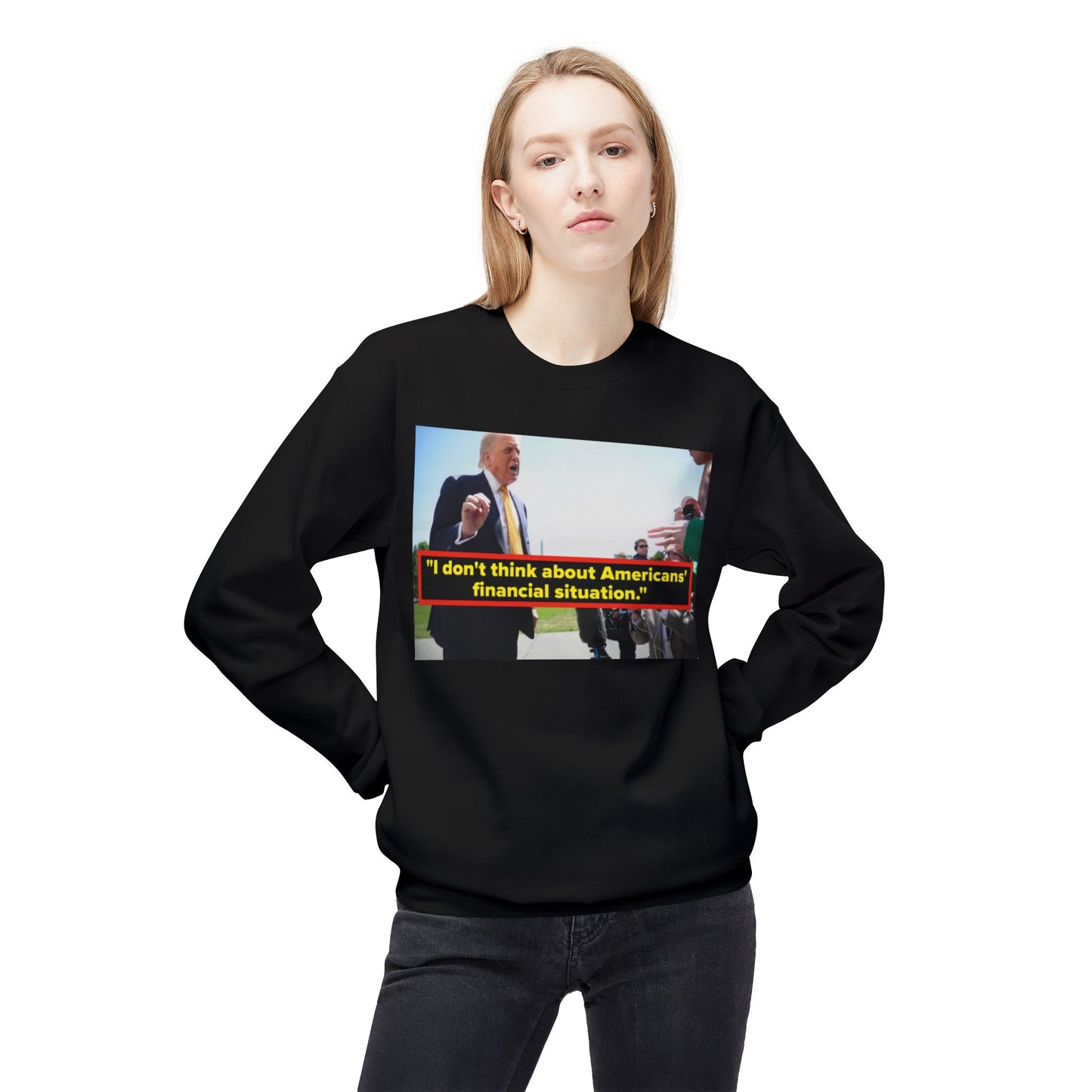 Unisex Midweight Softstyle Fleece Crewneck Sweatshirt